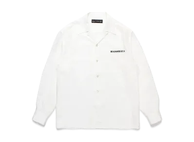 WACKO MARIA 50's Open Collar Shirt "White"