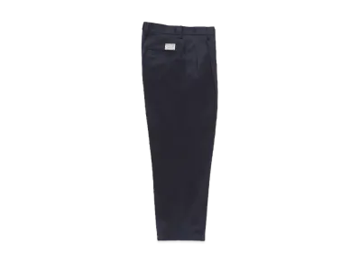 WACKO MARIA Double Pleated Chino Trousers "Navy"