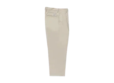 WACKO MARIA Double Pleated Chino Trousers "Light Beige"
