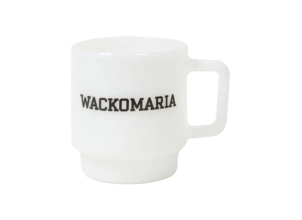 WACKO MARIA Milk Glass Mug "White"