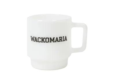 WACKO MARIA Milk Glass Mug "White"