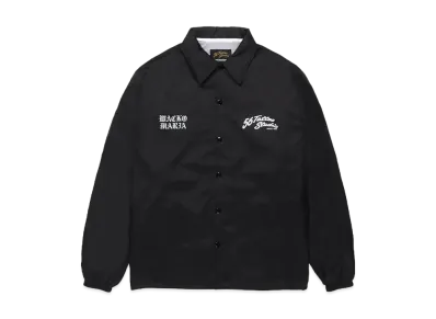 WACKO MARIA 56 Tattoo Studio / Coach Jacket "Black"