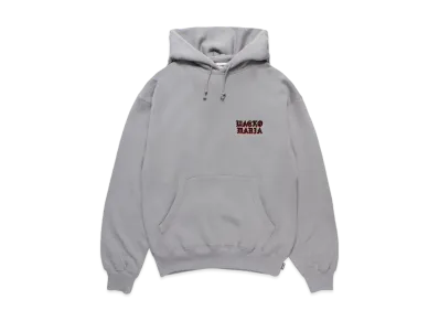 WACKO MARIA Middle Weight Hooded Sweat Shirt "Gray"