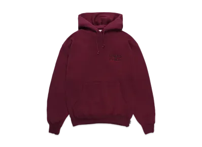 WACKO MARIA Middle Weight Hooded Sweat Shirt "Burgundy"