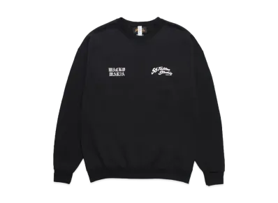 WACKO MARIA 56 Tattoo Studio / Sweat Shirt "Black"