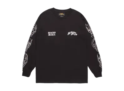 WACKO MARIA 56 Tattoo Studio / Long Sleeve T-Shirt "Black"
