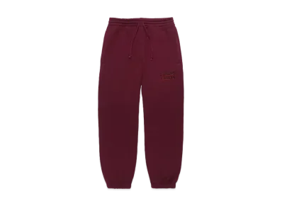 WACKO MARIA Middle Weight Sweat Pants "Burgundy"