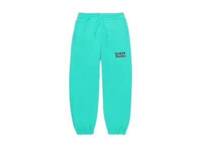 WACKO MARIA Middle Weight Sweat Pants "Turquoise"