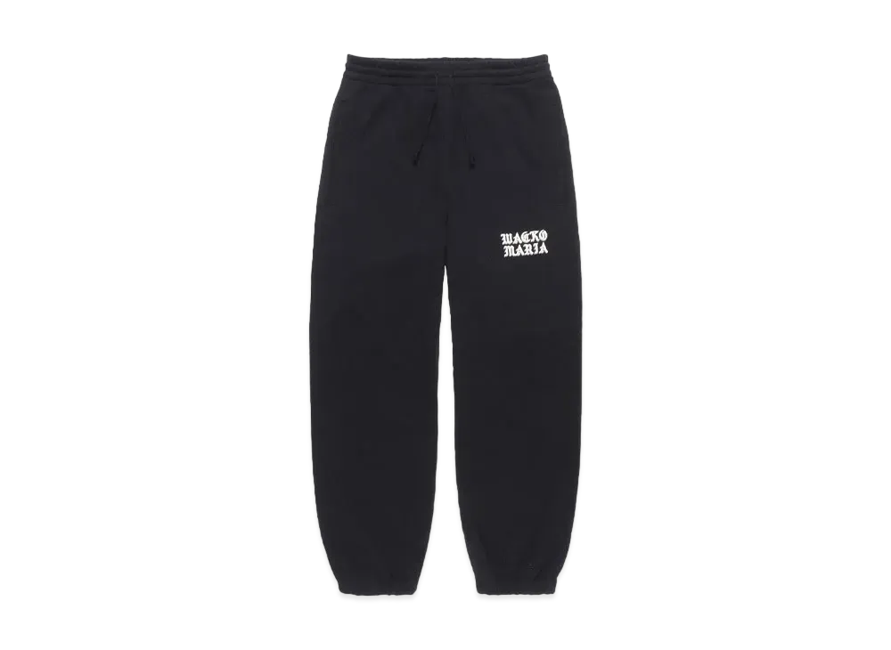 WACKO MARIA Middle Weight Sweat Pants "Black"
