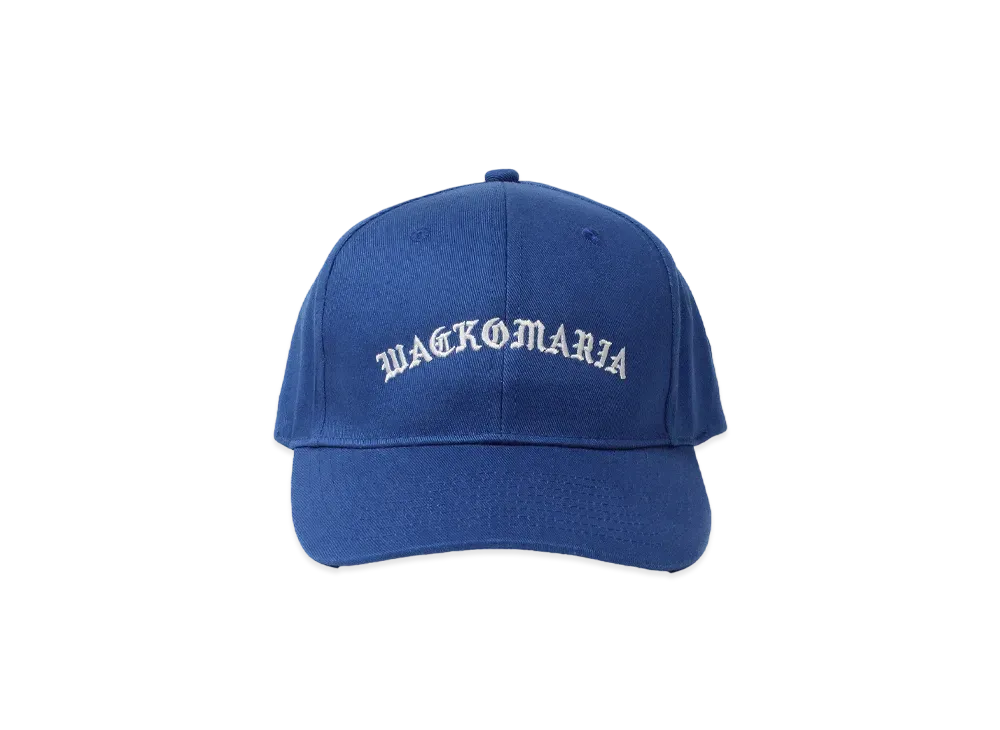 WACKO MARIA 6 Panel Cap "Blue"