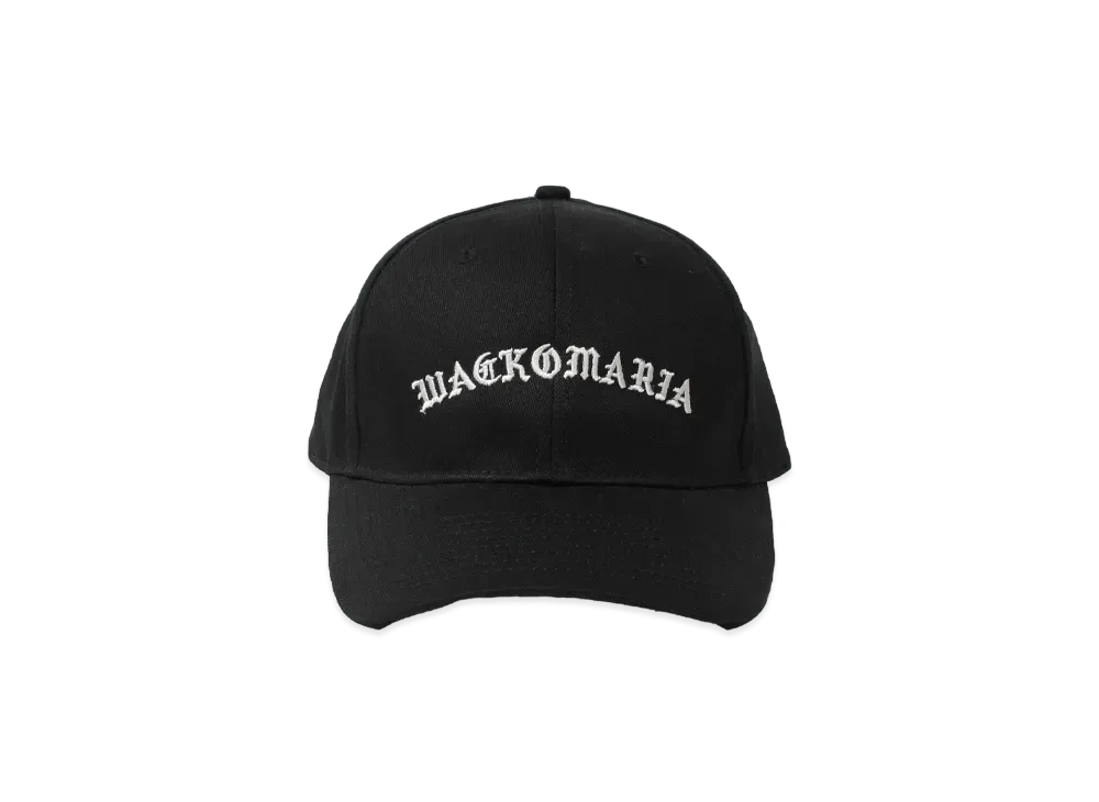 WACKO MARIA 6 Panel Cap "Black"