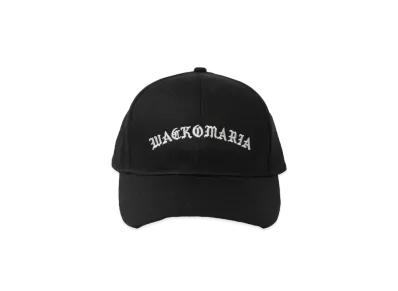 WACKO MARIA 6 Panel Cap "Black"
