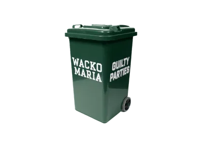 WACKO MARIA Trash Can (Large) "Green"