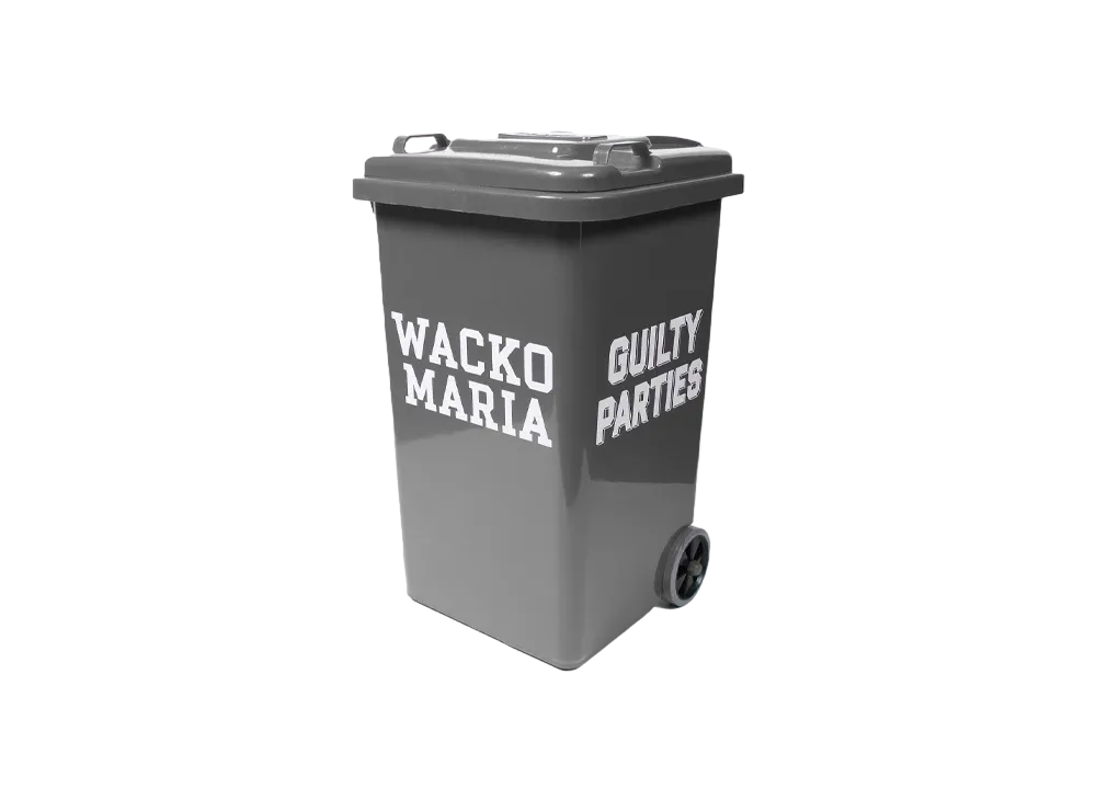WACKO MARIA Trash Can (Large) "Gray"