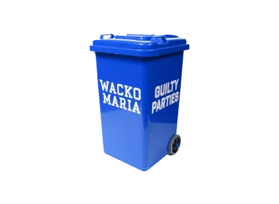 WACKO MARIA Trash Can (Small) "Blue"