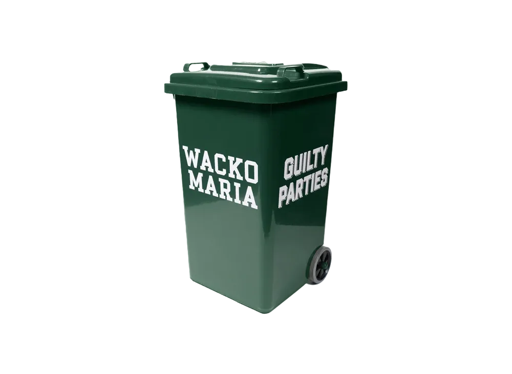 WACKO MARIA Trash Can (Small) "Green"