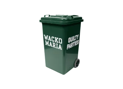 WACKO MARIA Trash Can (Small) "Green"