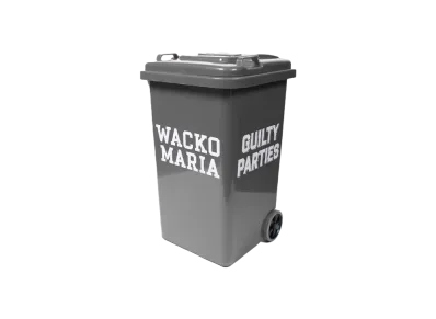 WACKO MARIA Trash Can (Small) "Gray"
