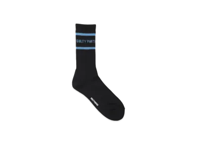 WACKO MARIA Logo Jacquard Socks "Blue"