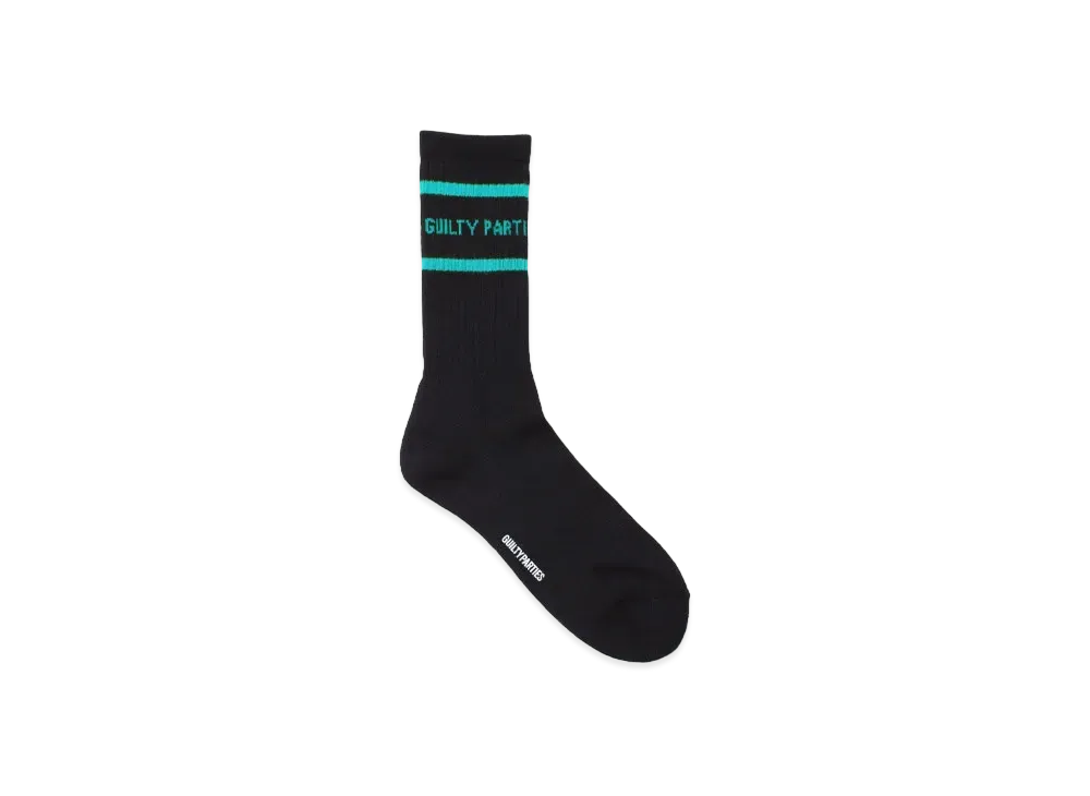 WACKO MARIA Logo Jacquard Socks "Green"
