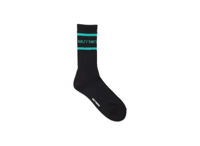 WACKO MARIA Logo Jacquard Socks "Green"