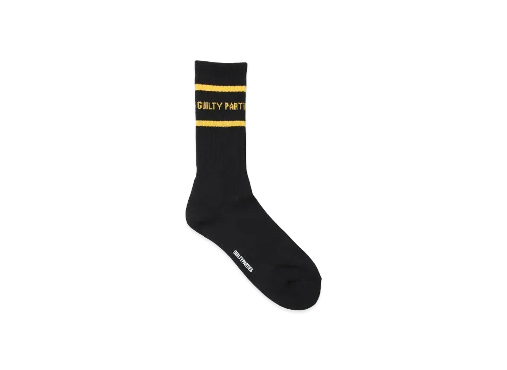 WACKO MARIA Logo Jacquard Socks "Yellow"