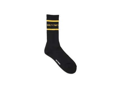 WACKO MARIA Logo Jacquard Socks "Yellow"