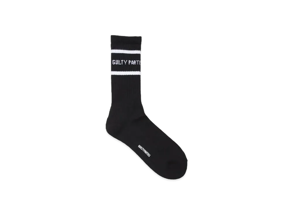 WACKO MARIA Logo Jacquard Socks "White"