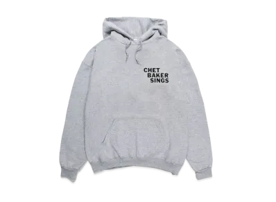 WACKO MARIA Chet Baker / Hooded Sweat Shirt "Gray"