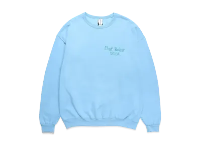 WACKO MARIA Chet Baker / Sweat Shirt "Blue"