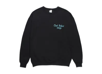 WACKO MARIA Chet Baker / Sweat Shirt "Black"