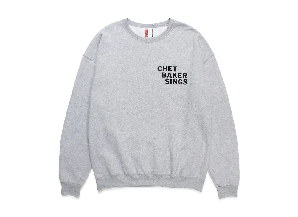 WACKO MARIA Chet Baker / Sweat Shirt "Gray"