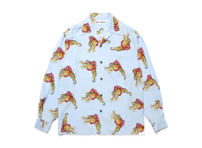 WACKO MARIA Tim Lehi / Hawaiian Shirt "Blue"