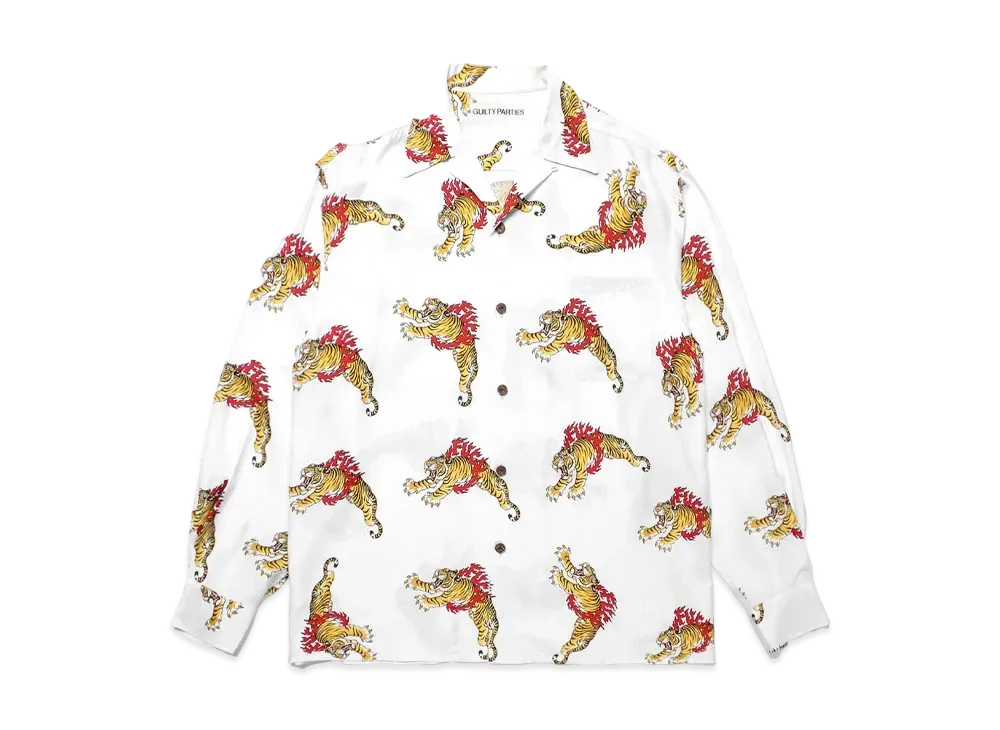 WACKO MARIA Tim Lehi / Hawaiian Shirt "White"