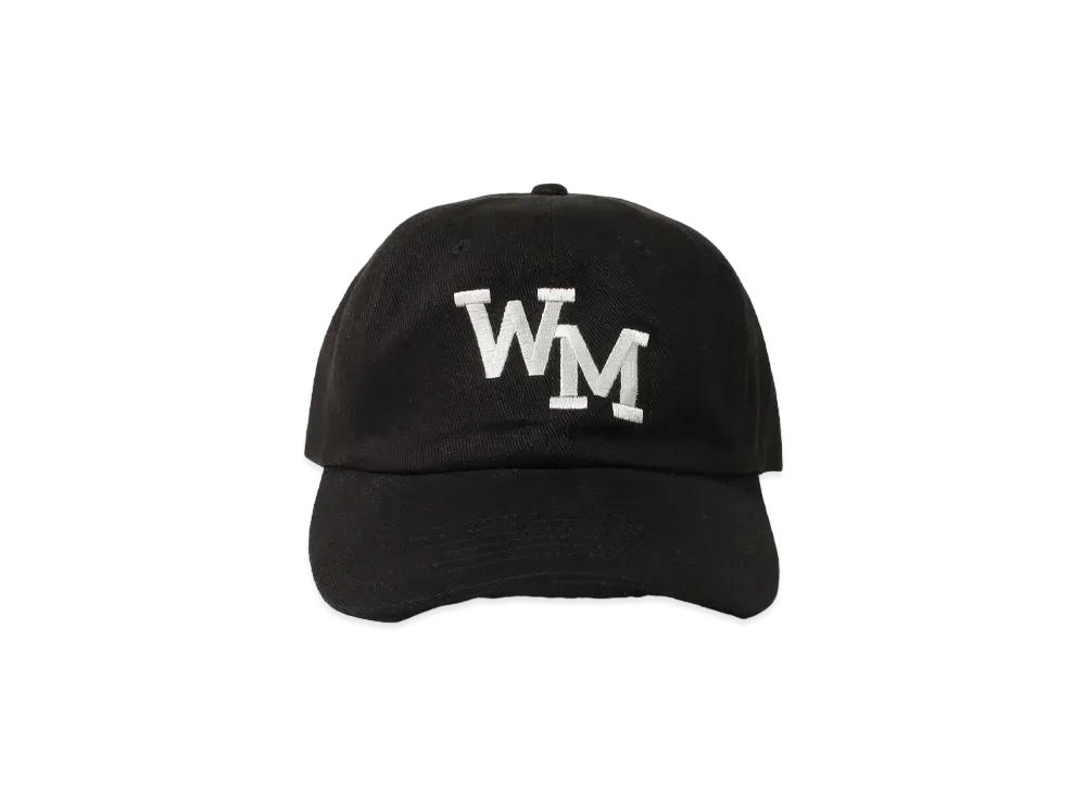 WACKO MARIA 6 Panel Cap "Black"
