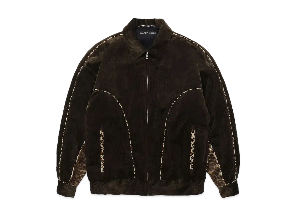 WACKO MARIA Corduroy Western Jacket "Brown"