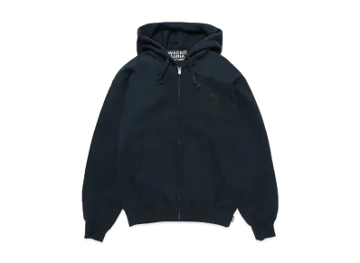 WACKO MARIA Heavy Weight Zip Hooded Sweat Shirt "Navy"