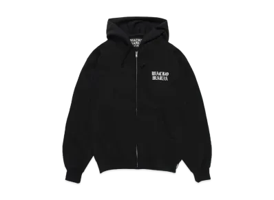 WACKO MARIA Heavy Weight Zip Hooded Sweat Shirt "Black"