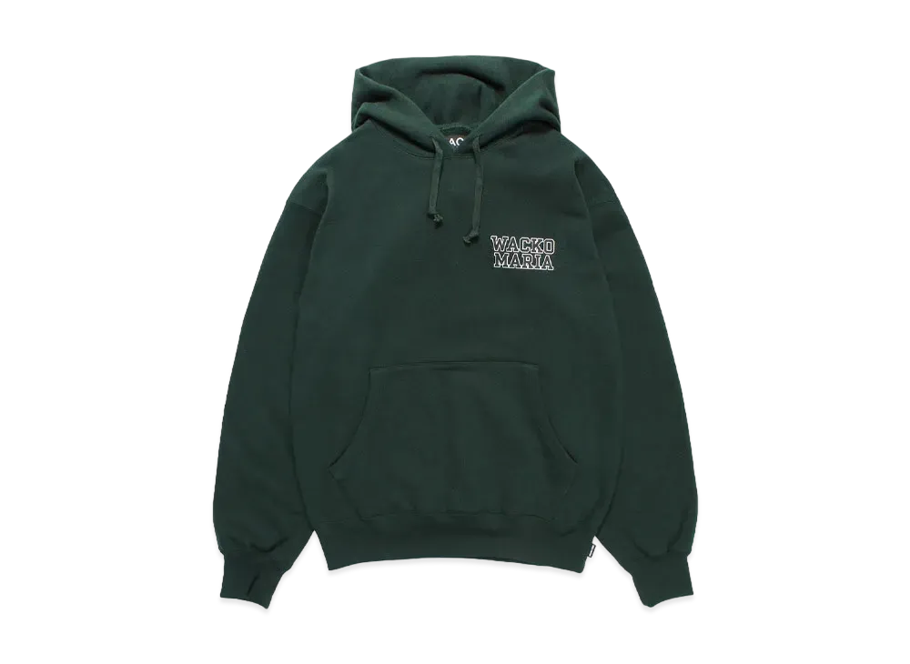 WACKO MARIA Heavy Weight Hooded Sweat Shirt "Green"