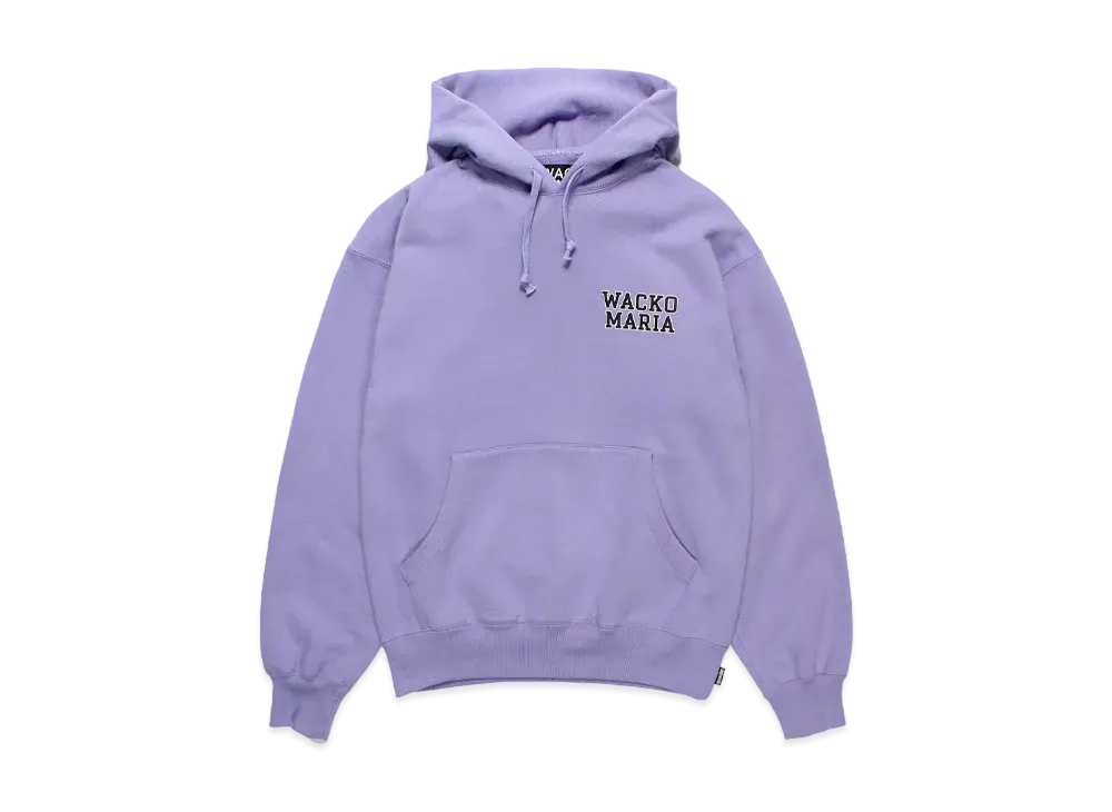 WACKO MARIA Heavy Weight Hooded Sweat Shirt "Purple"