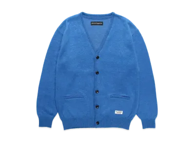 WACKO MARIA Mohair Knit Cardigan "Blue"