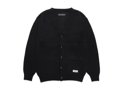 WACKO MARIA Mohair Knit Cardigan "Black"