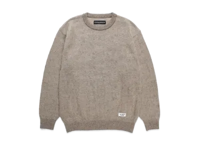 WACKO MARIA Mohair Knit Sweater "Beige"