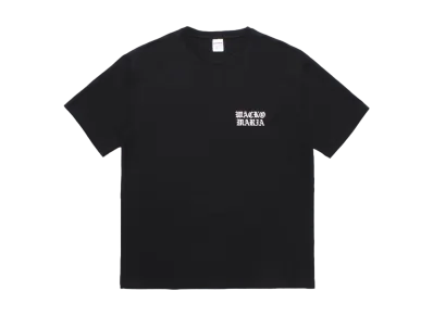 WACKO MARIA Washed Heavy Weight T-Shirt "Black"