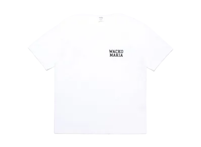 WACKO MARIA Washed Heavy Weight T-Shirt "White"