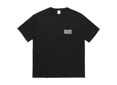 WACKO MARIA Washed Heavy Weight T-Shirt "Black"