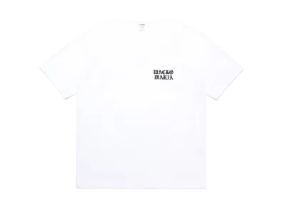 WACKO MARIA Washed Heavy Weight T-Shirt "White"