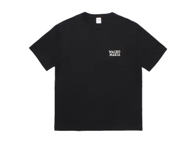 WACKO MARIA Washed Heavy Weight T-Shirt "Black"