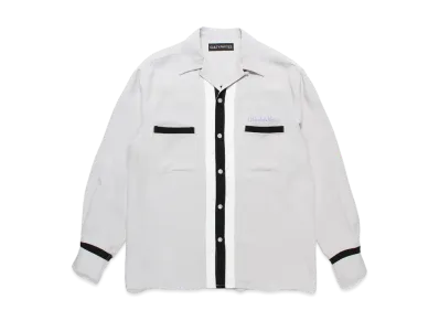 WACKO MARIA Switching 50's Open Collar Shirt "Gray"