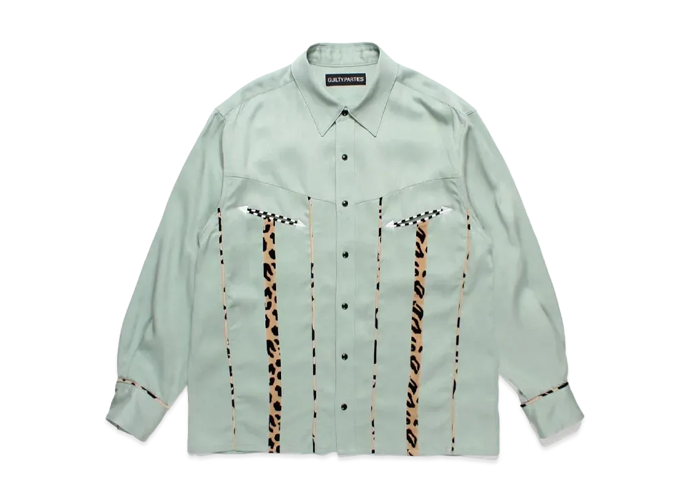 WACKO MARIA Western Shirt "Mint"